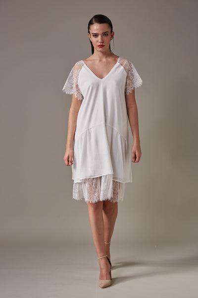 שמלת לואיז תחרה