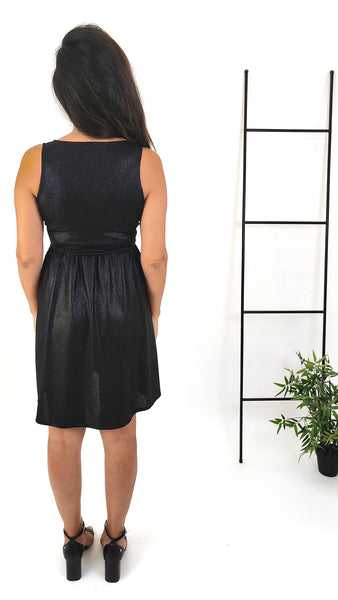 שמלת בלנש מעטפת בשחור