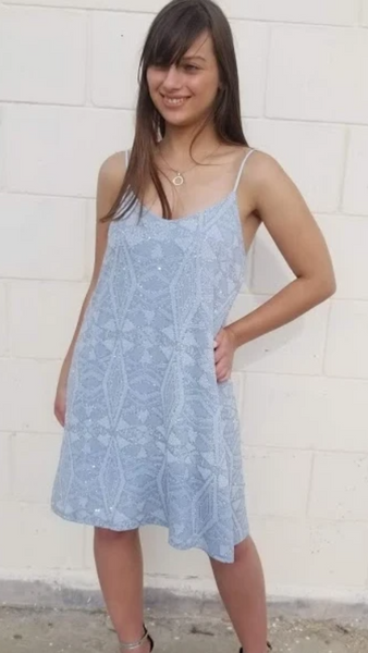 שמלת מייסי תכלת