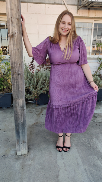 שמלת מלאניה מידי סגלגל