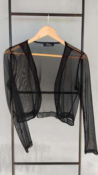 עליונית רשת קלילה שחור